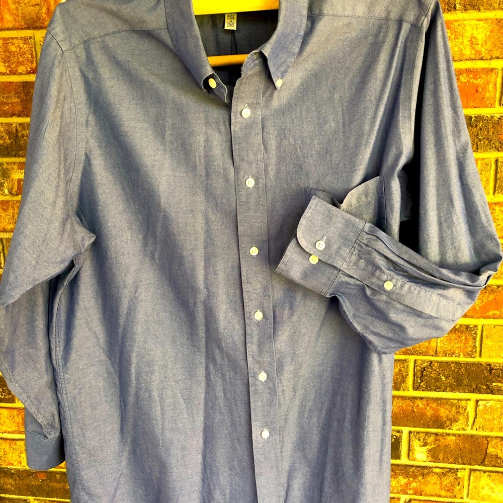 IZOD size 16 33/34 large, blue gray, pre loved, great condition, dressed causal